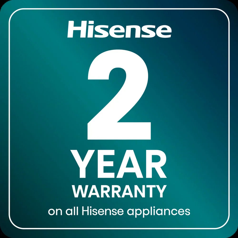Hisense 3S Series WF3S8043BB3 WiFi-enabled 8kg 1400 Spin Washing Machine Black - A Rated