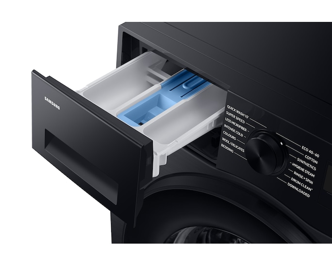 Samsung Series 5 WW11DG5B25ABEU Bespoke AI Front-Load 11 kg 1400 Spin Washing Machine Black